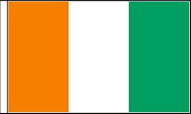 Ivory Coast Table Flags
